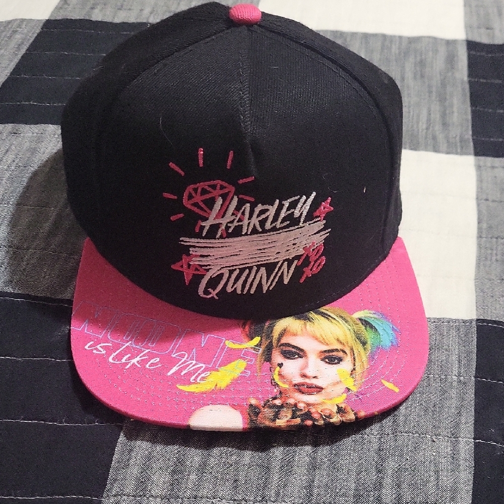 Kids Hat - Black and Pink